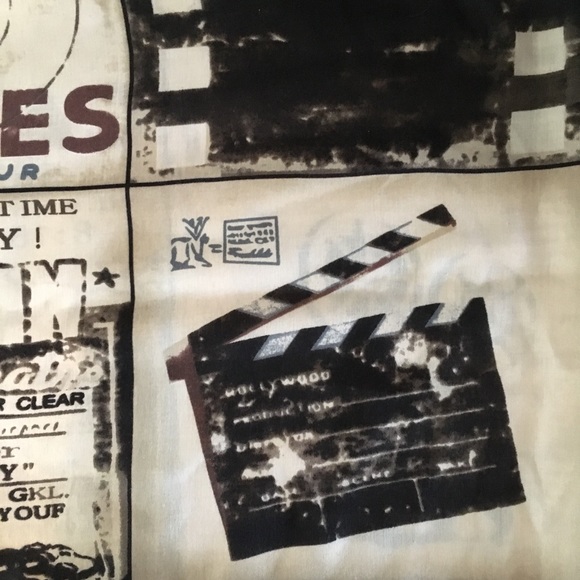 3/$30 Large Rectangle Scarf - Picture 5 of 6